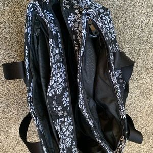 Vera Bradley overnight bag with computer pocket